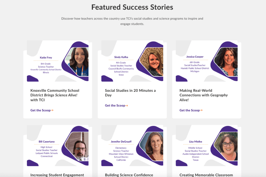 Success Stories screenshot